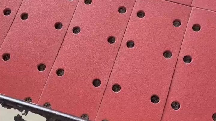 长条粉色陶瓷砂片